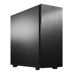Fractal Design Define 7 XL Black Solid Angled Front View