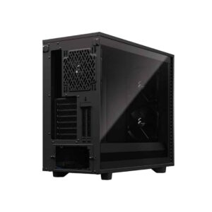 Fractal Design Define 7 Light TG Grey Angled Back View