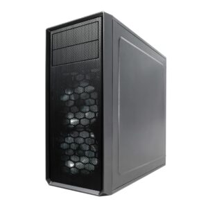 Fractal Design Focus G Gunmetal Grey Angled Front View