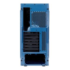 Fractal Design Focus G Petrol Blue Back View