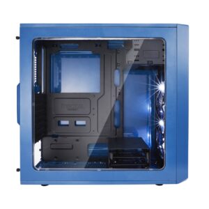 Fractal Design Focus G Petrol Blue Side View