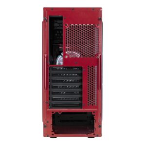 Fractal Design Focus G Mystic Red Back View