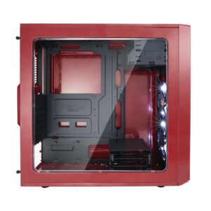 Fractal Design Focus G Mystic Red Side View