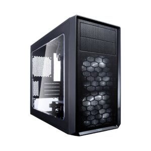 Fractal Design Focus G Mini Black Angled Front View