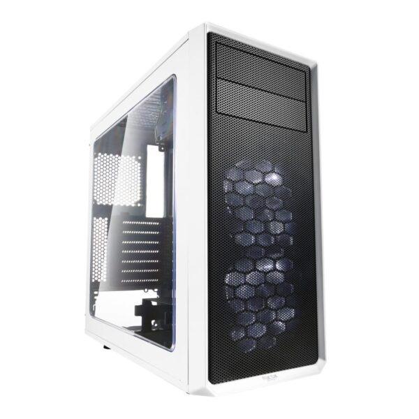 Fractal Design Focus G White Angled Front View