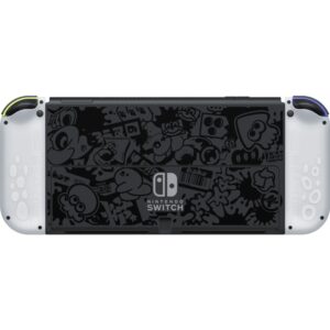 Nintendo Switch OLED Model – Splatoon 3 Limited Edition Back View