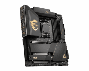 MSI MEG X670E Ace Angled Front View