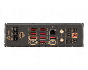 MSI MEG X670E Ace I/O View