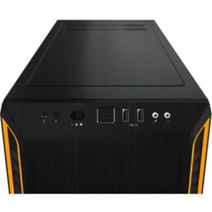 Be Quiet! Pure Base 600 TG Orange Trim Connectors View
