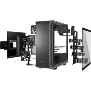 Be Quiet! Dark Base Pro 900 Rev2 Silver Trim Layers View