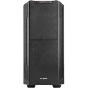 Be Quiet! Silent Base 600 Window Black Front View