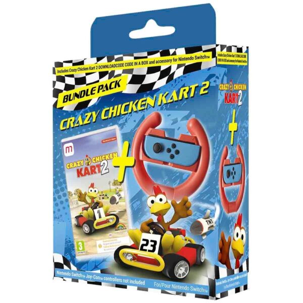 Crazy Chicken Kart 2 Bundle Box Art