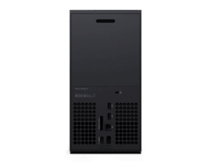 Xbox Series X Flat Rear View
