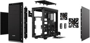 Be Quiet! Pure Base 600 Black Layers View
