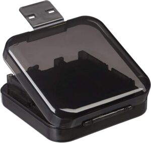 Amazon Basics Game Storage Case for Nintendo Switch Rear View