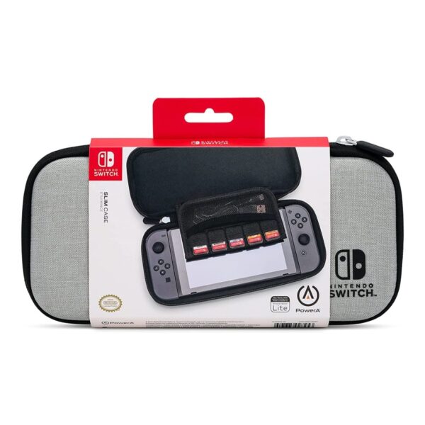 PowerA Slim Travel Case for Nintendo Switch & Switch Lite Box View