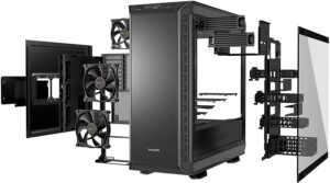 Be Quiet! Dark Base Pro 900 Rev2 Black Angled Front View