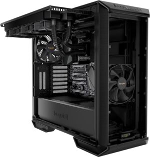 Be Quiet! Dark Base 700 RGB LED Angled Front Fans View