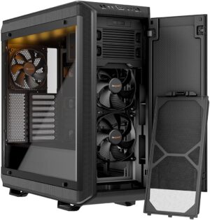 Be Quiet! Dark Base Pro 900 Rev2 Black Angled Front View
