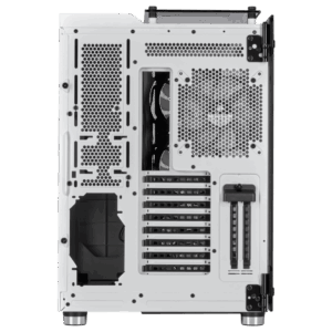 Corsair Crystal Series 680X RGB White Rear View