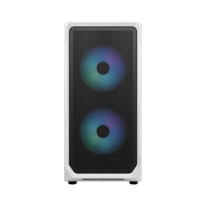 Fractal Design Focus 2 RGB White TG Front View