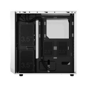 Fractal Design Focus 2 White TG Side View