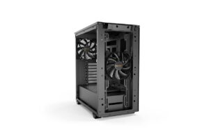 Be Quiet! Pure Base 500 Black Angled Front View