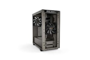 Be Quiet! Pure Base 500 Metallic Grey Angled Front View