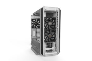 Be Quiet! Silent Base 802 White Angled Front View
