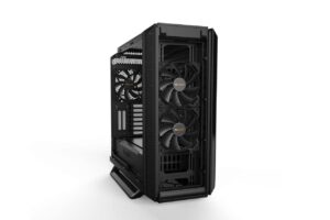 Be Quiet! Silent Base 802 Black Angled Front View