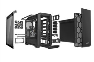 Be Quiet! Silent Base 601 Window Black Layers View