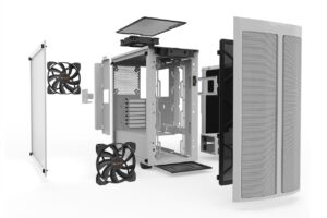 Be Quiet! Pure Base 500DX White Layers View