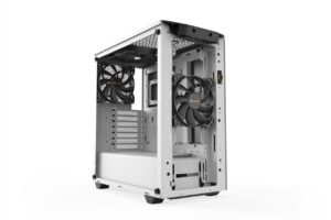 Be Quiet! Pure Base 500DX White Angled Front View