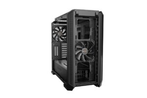 Be Quiet! Silent Base 601 Black Angled Front View