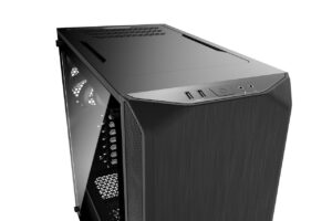 Be Quiet! Pure Base 500 Black TG Angled Top View