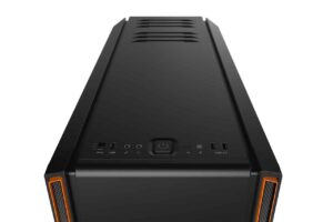 Be Quiet! Silent Base 601 Orange Trim Top View