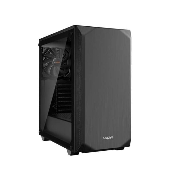 Be Quiet! Pure Base 500 Black TG Angled Front View