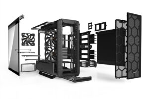 Be Quiet! Silent Base 802 Window Black Layers View