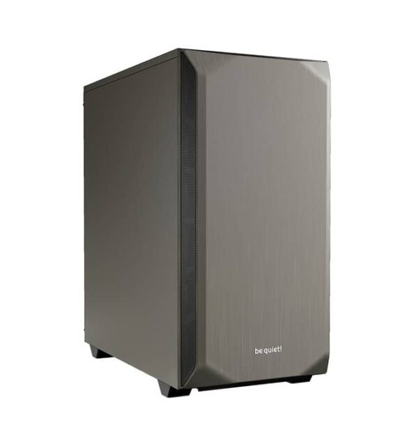 Be Quiet! Pure Base 500 Metallic Grey Angled Front View