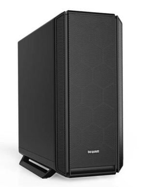 Be Quiet! Silent Base 802 Black Angled Front View