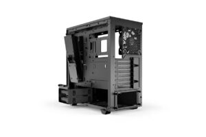 Be Quiet! Pure Base 500 Black Angled Rear View