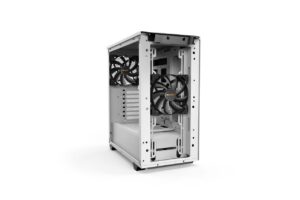 Be Quiet! Pure Base 500 White Angled Front View