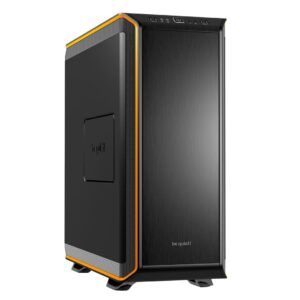 Be Quiet! Dark Base 900 Orange Trim Angled Front View
