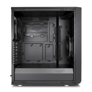 Fractal Design Meshify C Black Solid Side View