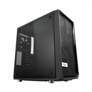 Fractal Design Meshify C Mini Dark TG Angled View