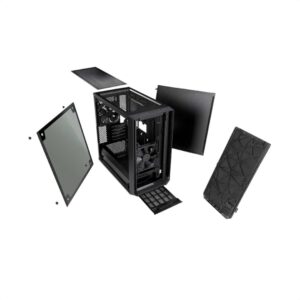 Fractal Design Meshify C Mini Dark TG Angled View