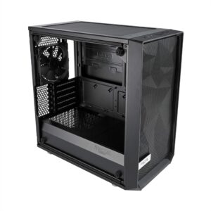 Fractal Design Meshify C Mini Dark TG Angled Side View