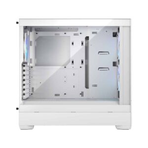 Fractal Design Pop Air RGB White TG Side View