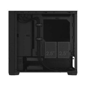 Fractal Design Pop Mini Silent Black Solid Side View