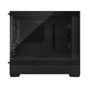 Fractal Design Pop Mini Silent Black TG Side View